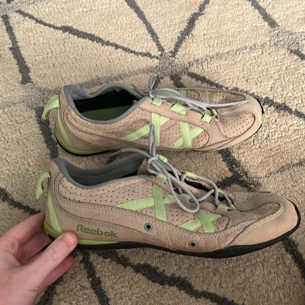 VINTAGE REEBOK TRAINERS SHOES WOMENS SIZE 8.5 - Picture 4 of 10
